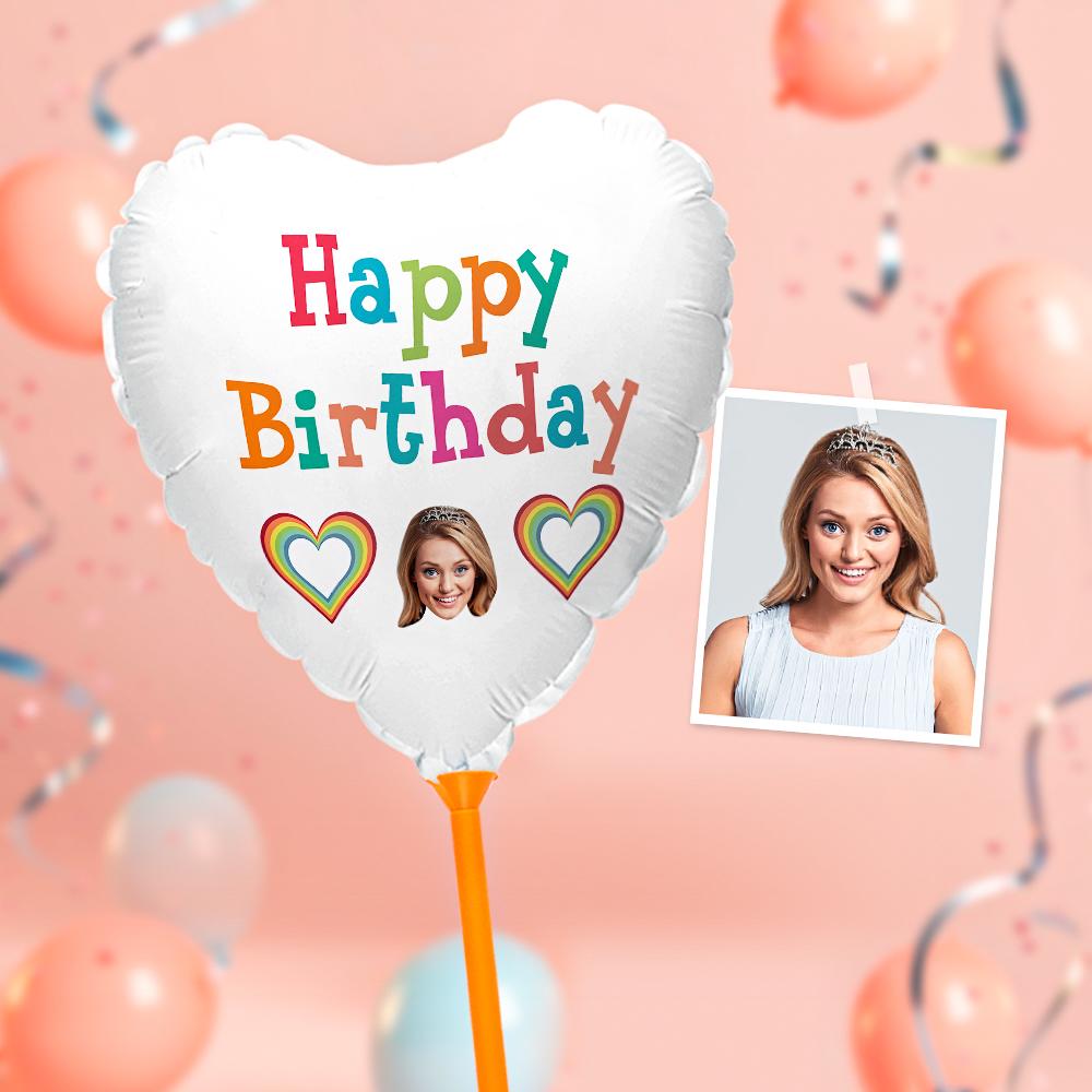 Custom Face Balloons Happy Birthday Balloon Decoration for Birthday Party