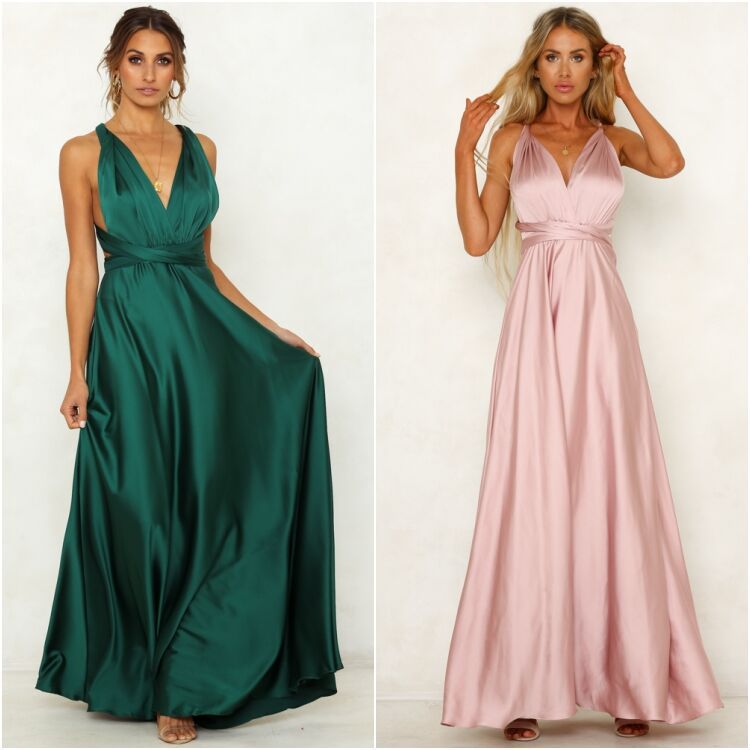 Bridesmaid Dress Floor Length Wedding Dress Evening dress