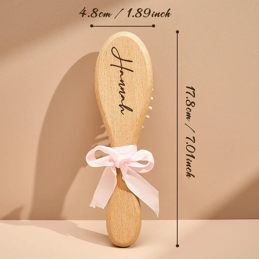 Personalized Baby Hairbrush Custom Comb Baby Shower Gifts