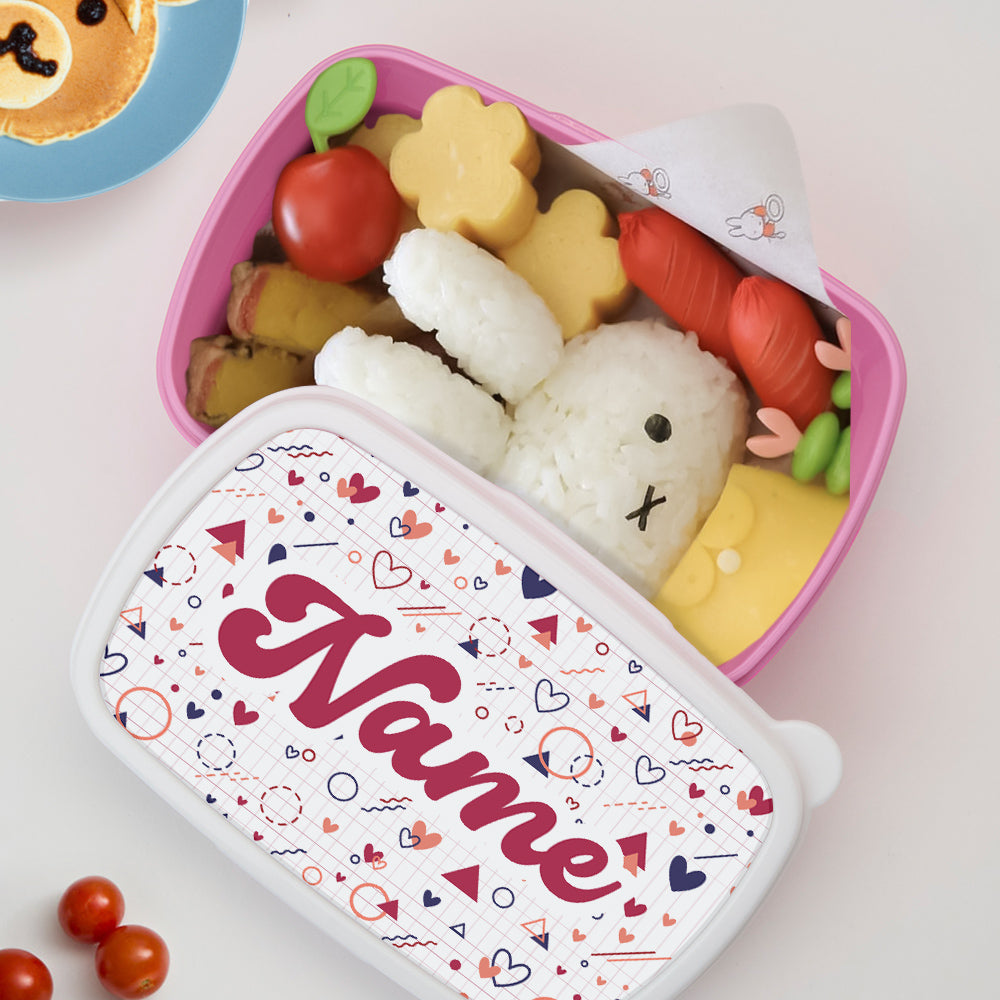 Personalized Cute Lunch Box with Name Lunch Box Birthday Gift for Kids