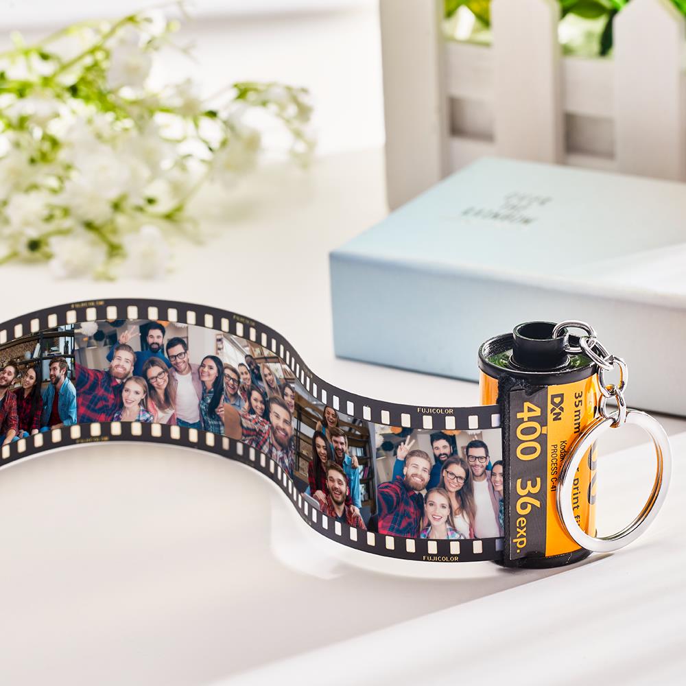 Custom Camera Film Roll Keychain