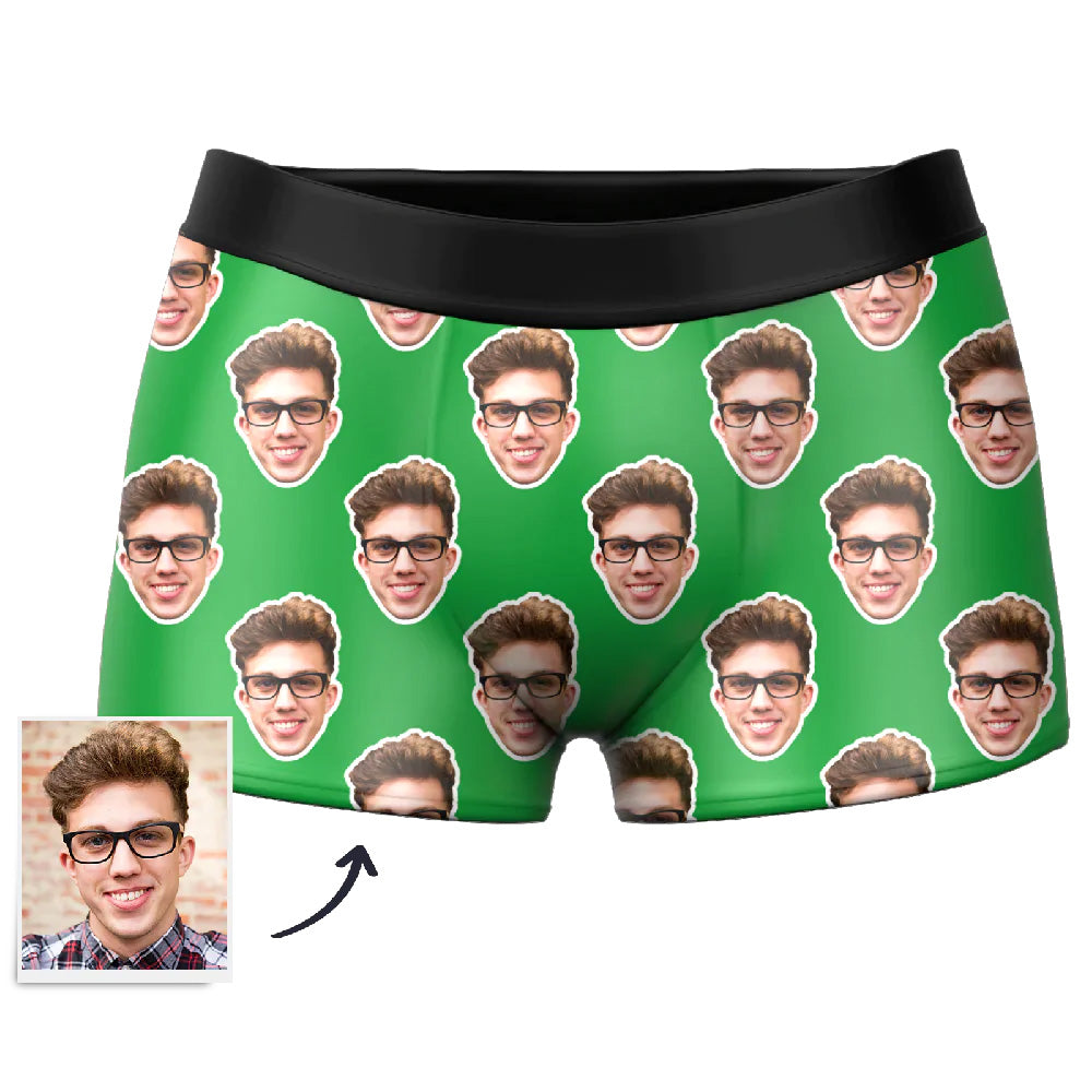 Custom Face Boxer Shorts Men's Underwear