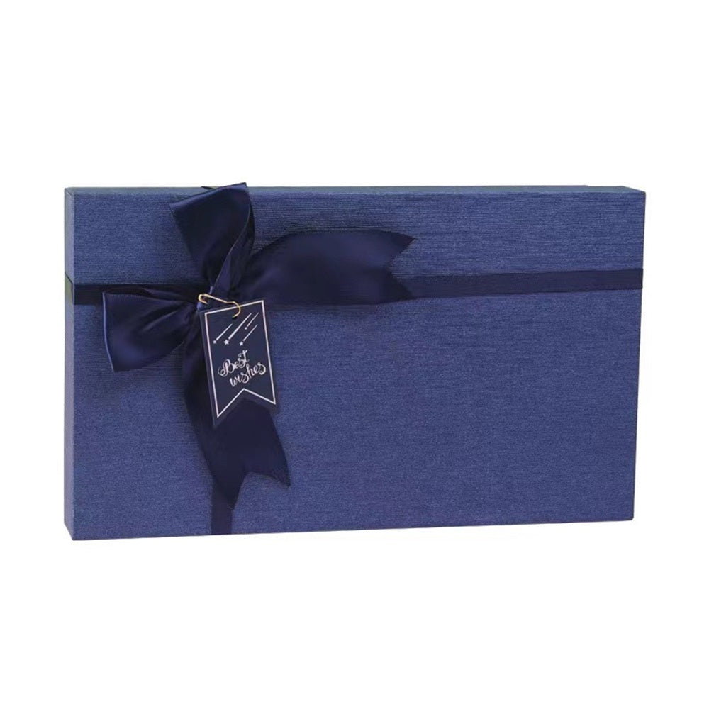 Cardboard Paper Gift Box with Ribbon Bow