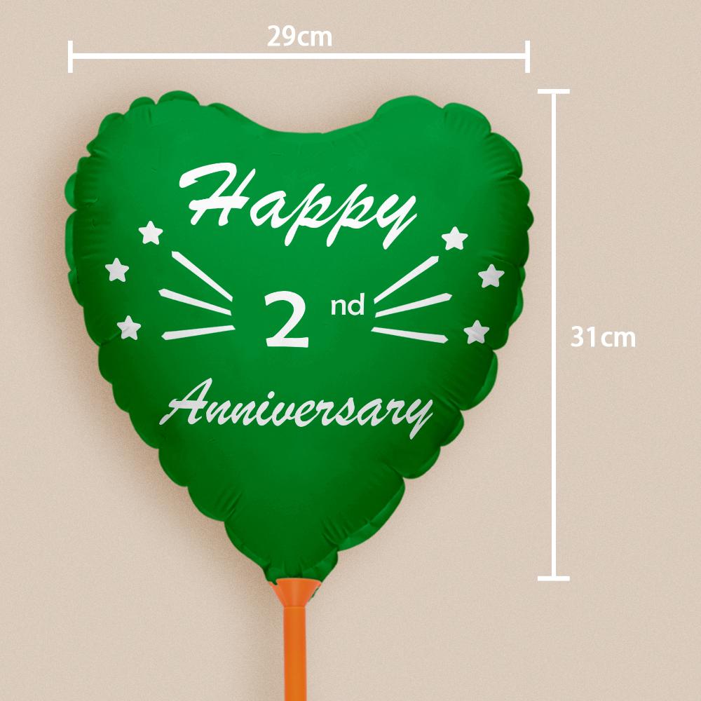 Custom Happy Anniversary Balloons For Anniversary Party Decorations