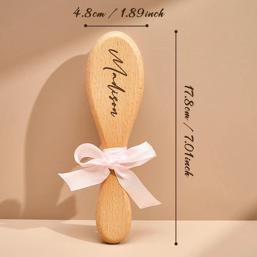 Personalized Baby Hairbrush Custom Comb Baby Shower Gifts