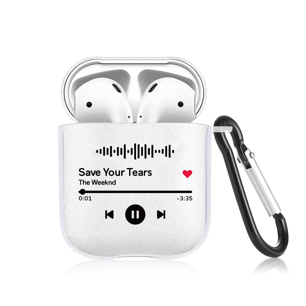 Custom Song Scannable Music Code Airpods 2 Case Cover