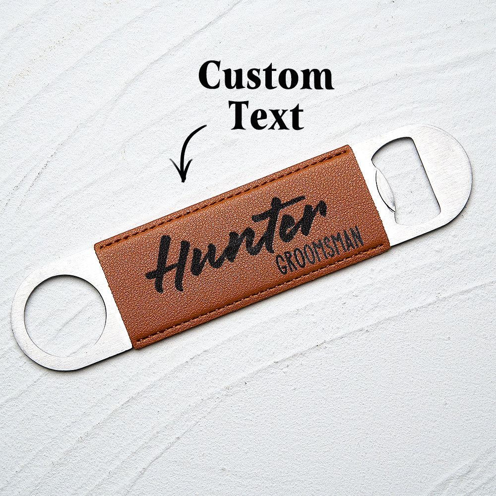 Personalized Bottle Opener Groomsmen Gifts Groomsmen Proposal Best Man Gift