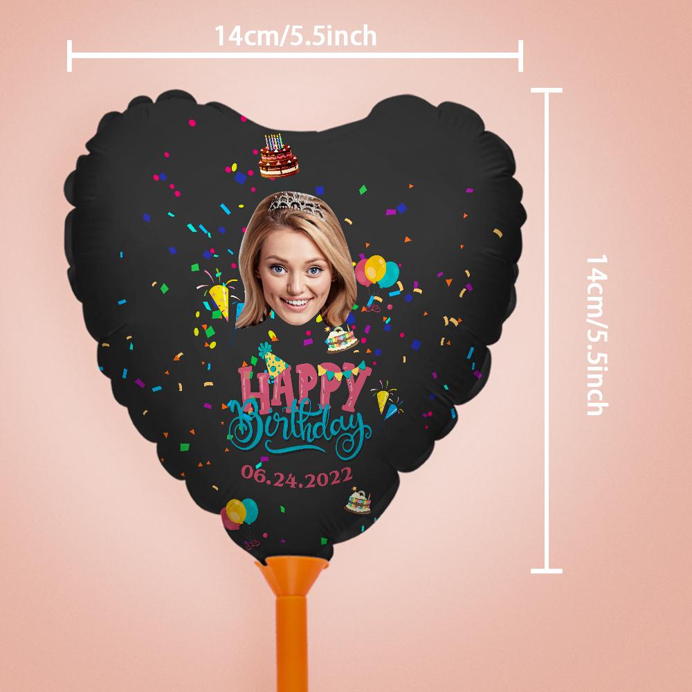 Personalized Photo Happy Birthday Balloons for Birthday Party Decoration Supplies