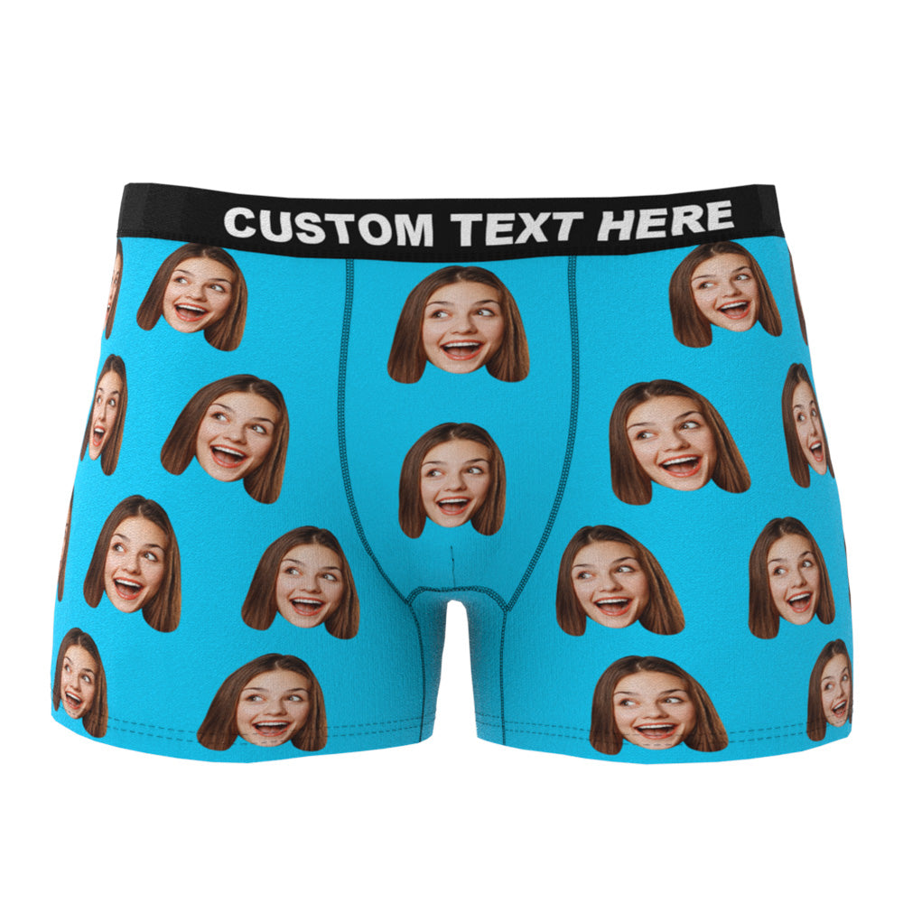 Custom Face Boxer Shorts Men's Underwear