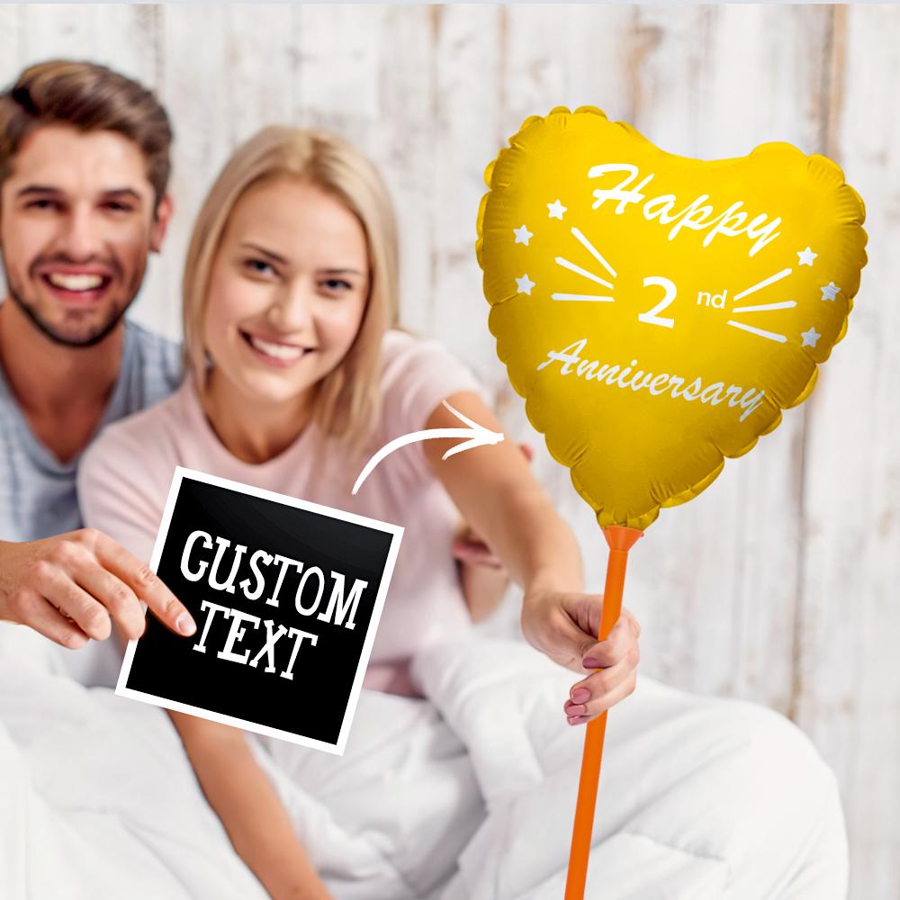 Custom Happy Anniversary Balloons For Anniversary Party Decorations