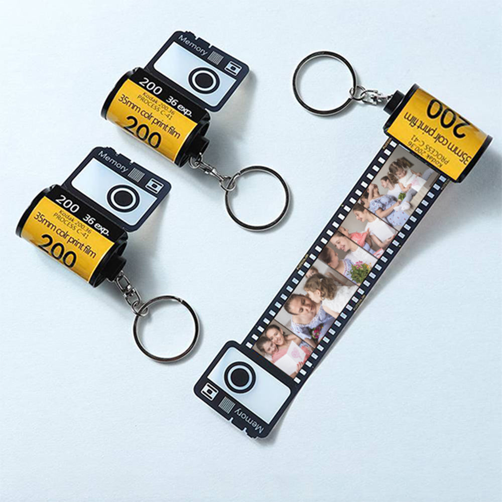 Custom Camera Film Roll Keychain