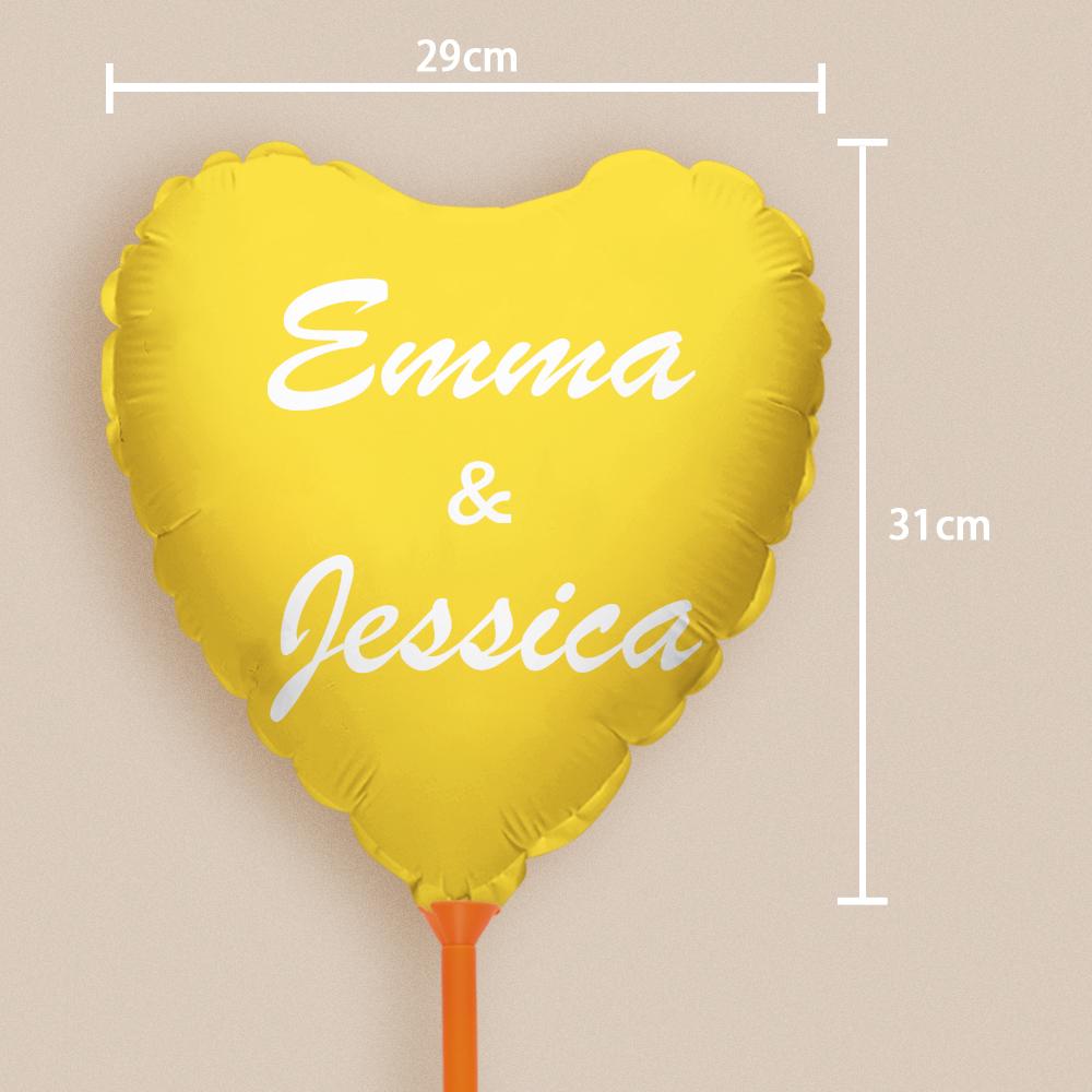 Personalized Name Foil Balloons for Party Decoration Supplies