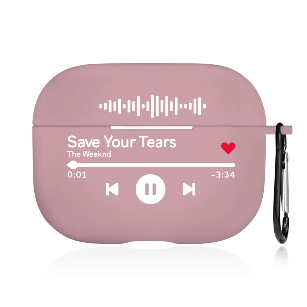 Custom Scannable Music Code Airpods 3 Soft Protective Case