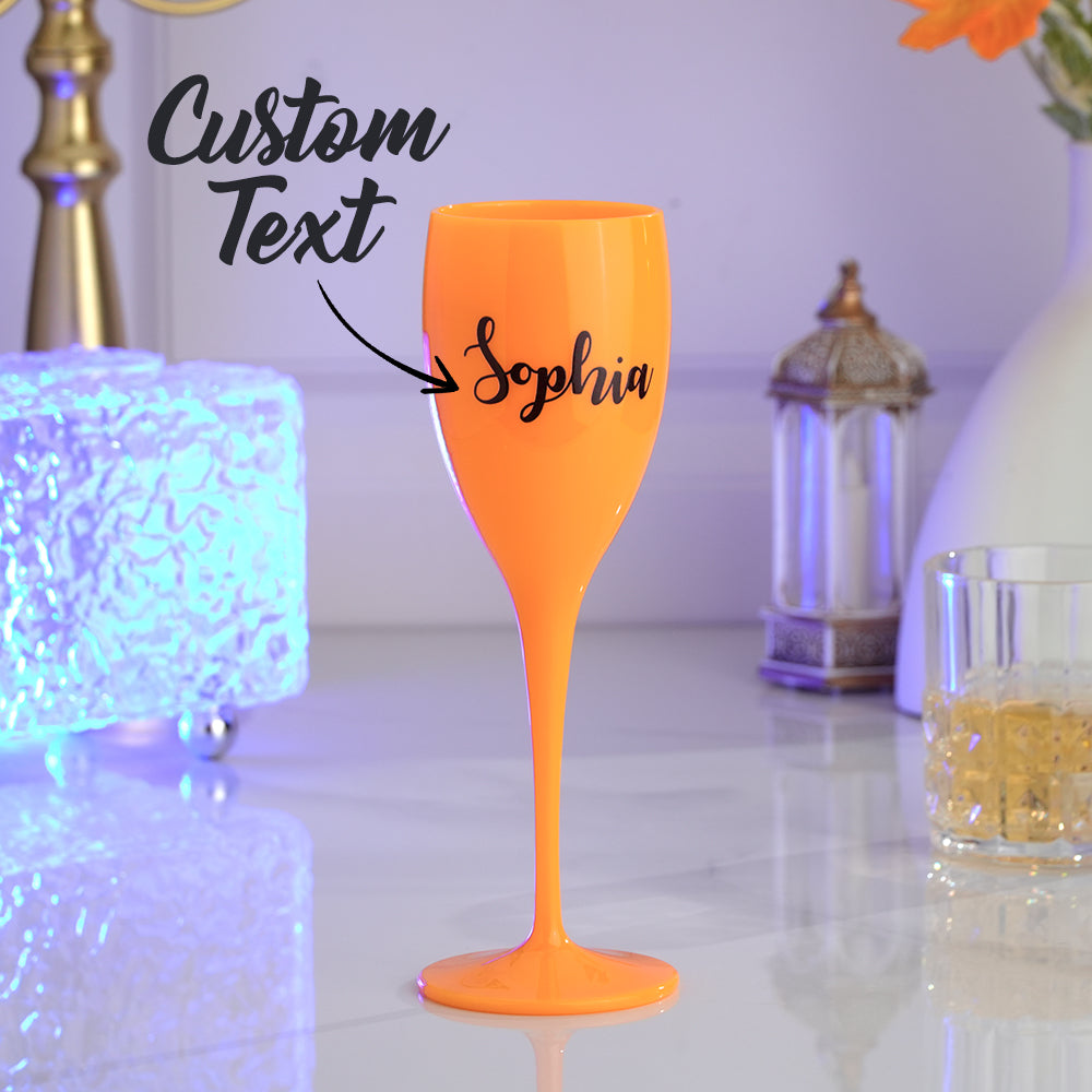 Personalized Champagne Toasting Flutes Birthday Bachelorette Bridal Party Favors Gift for Her