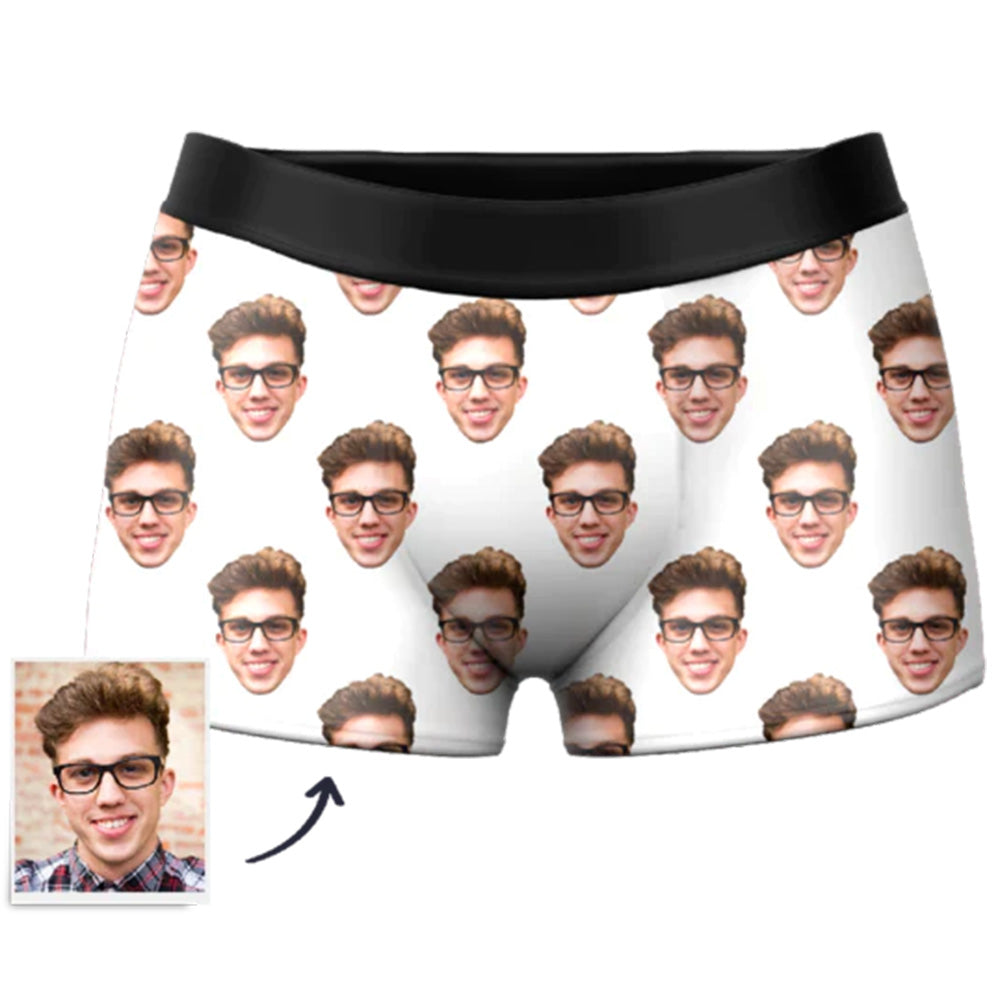 Custom Face Boxer Shorts Men's Underwear