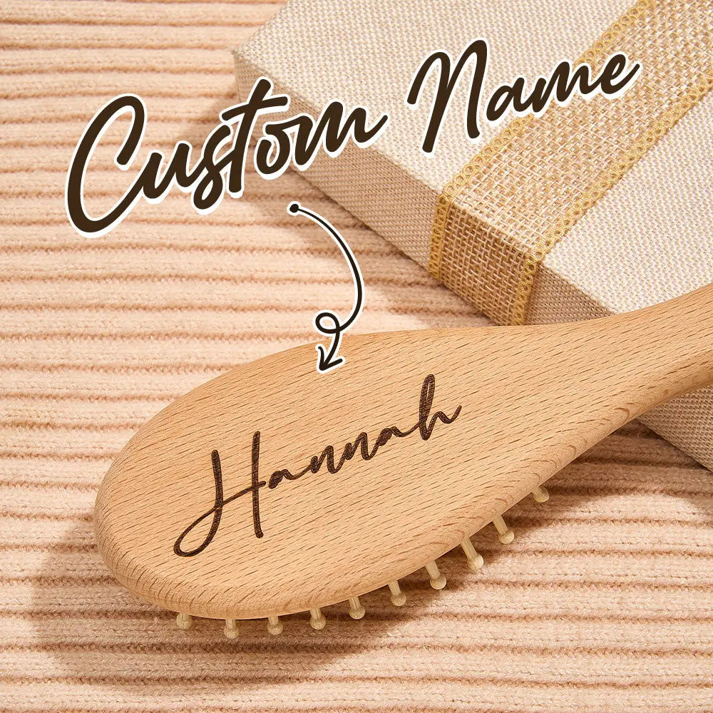 Personalized Baby Hairbrush Custom Comb Baby Shower Gifts