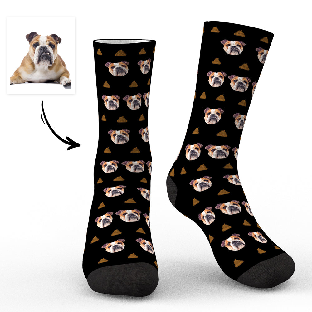 Custom Face Socks Personalized Dog Photo Socks