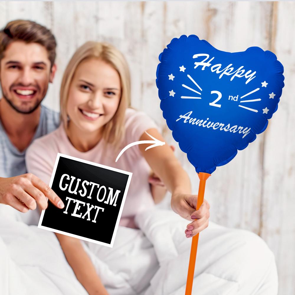 Custom Happy Anniversary Balloons For Anniversary Party Decorations