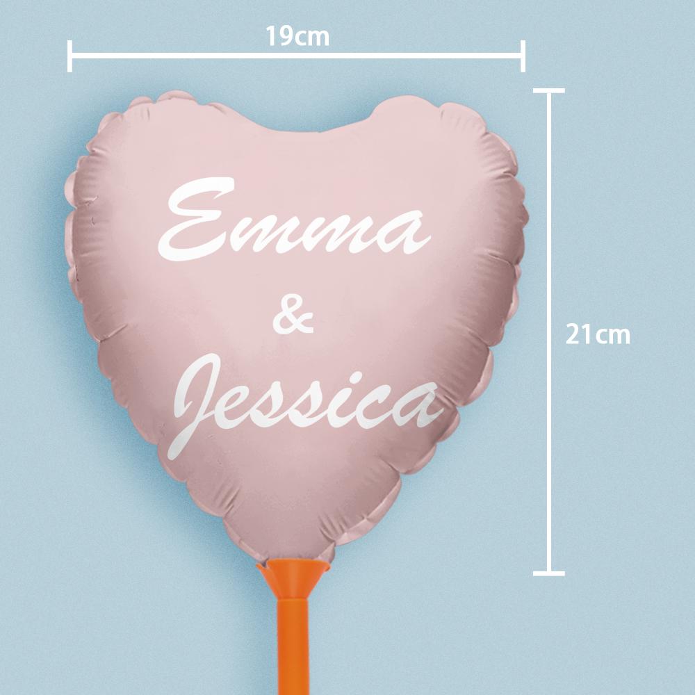 Personalized Name Foil Balloons for Party Decoration Supplies