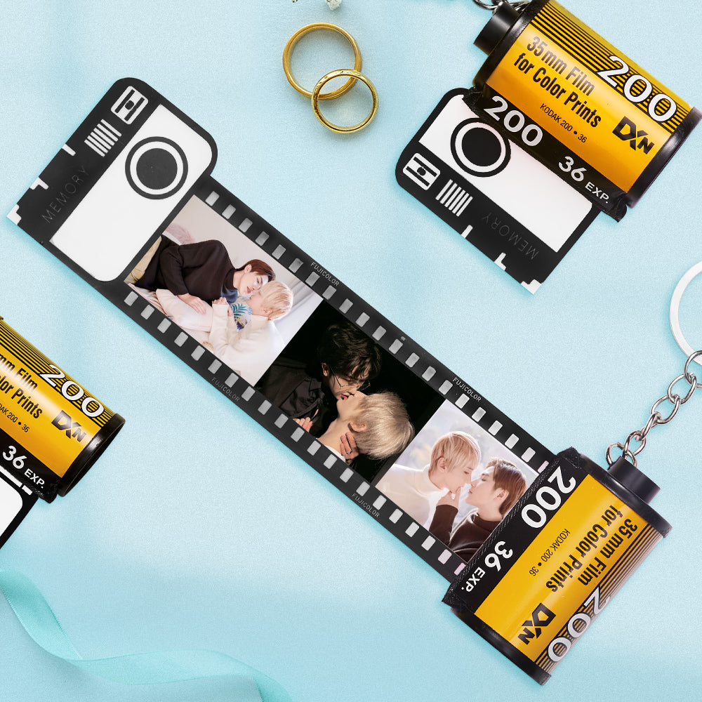 Custom Camera Film Roll Keychain