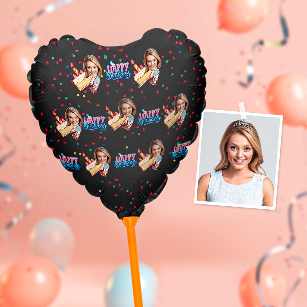 Personalized Face Funny Birthday Balloons for Party Decoration Supplies