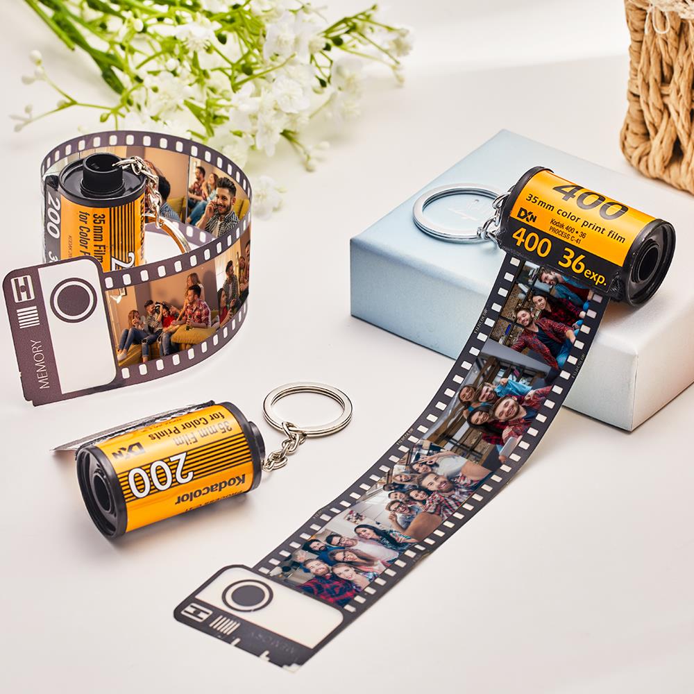 Custom Camera Film Roll Keychain