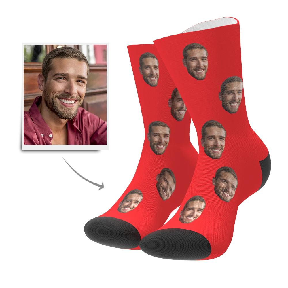 Custom Face Socks Personalized Photo Sock