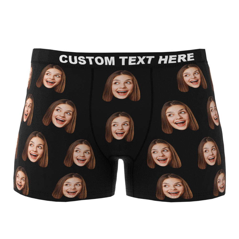 Custom Face Boxer Shorts Men's Underwear