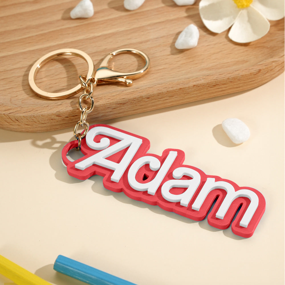 Personalized Backpack Name Tag Bag Charm Back to School Gift for Children