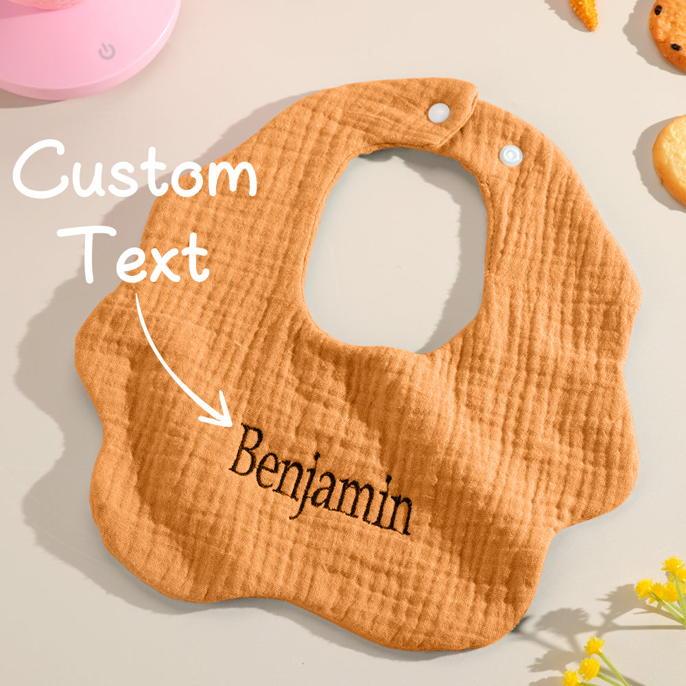 Personalized Baby Bib with Embroidered Name Gifts for Baby