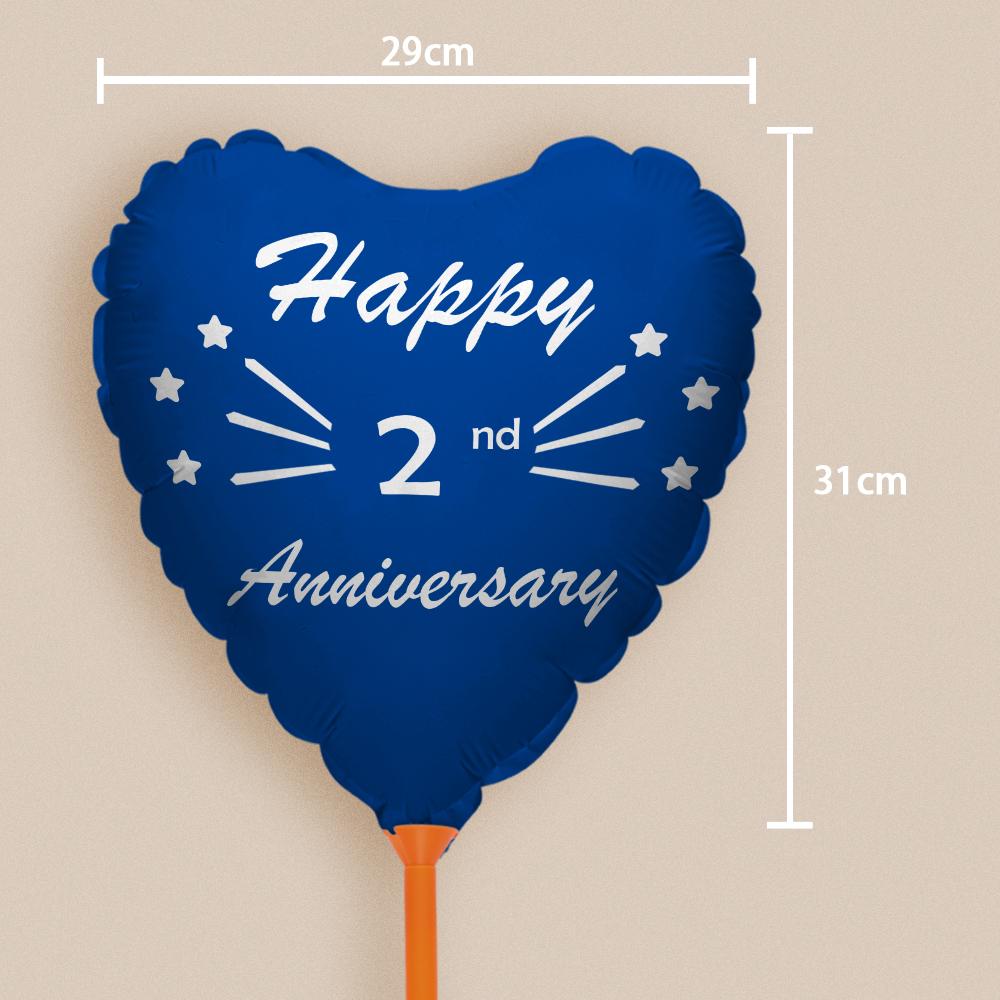 Custom Happy Anniversary Balloons For Anniversary Party Decorations