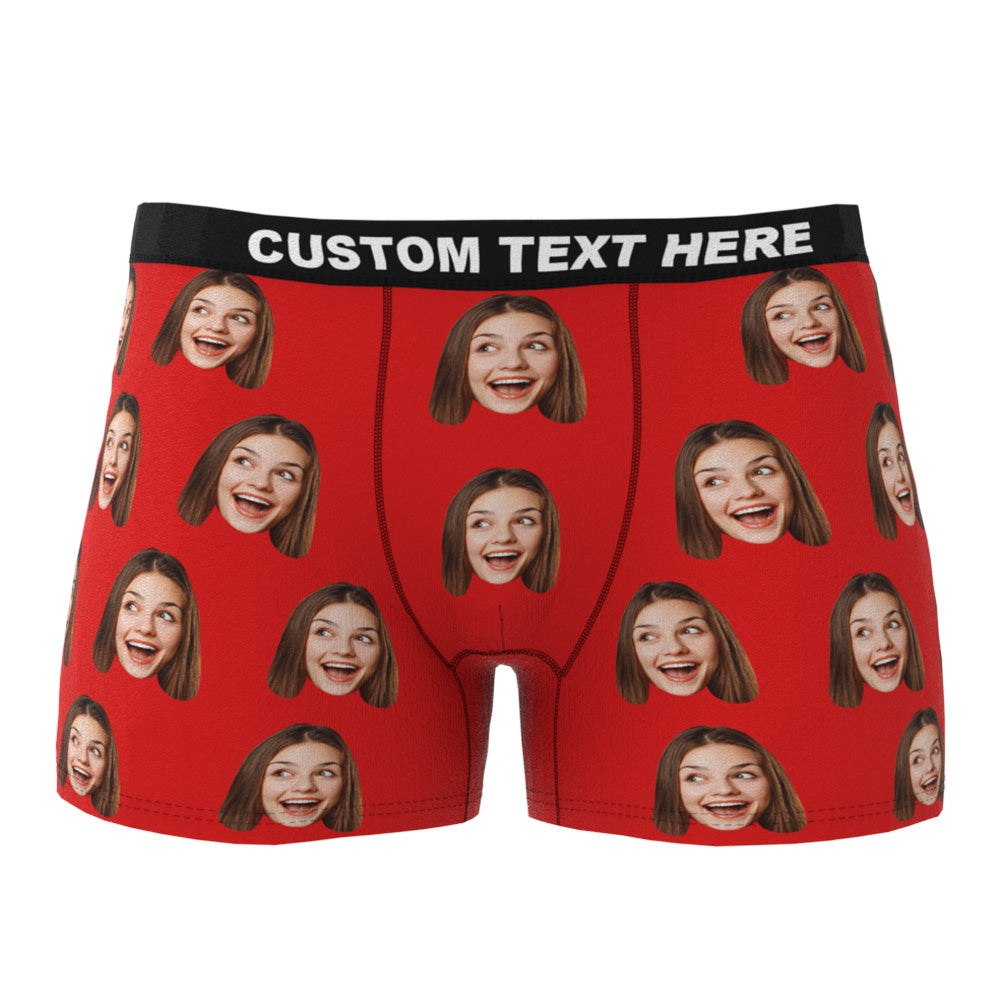 Custom Face Boxer Shorts Men's Underwear