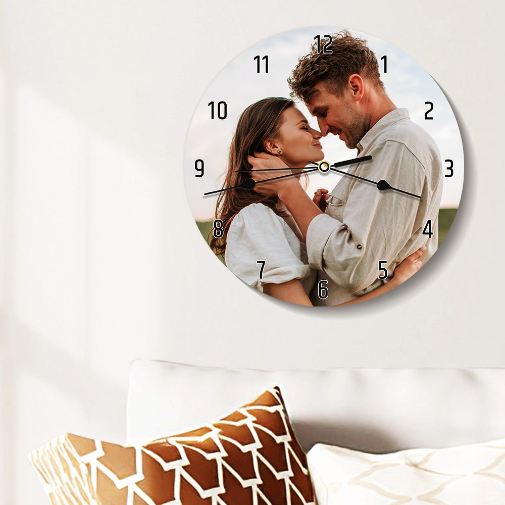 Personalized Round Wall Clock