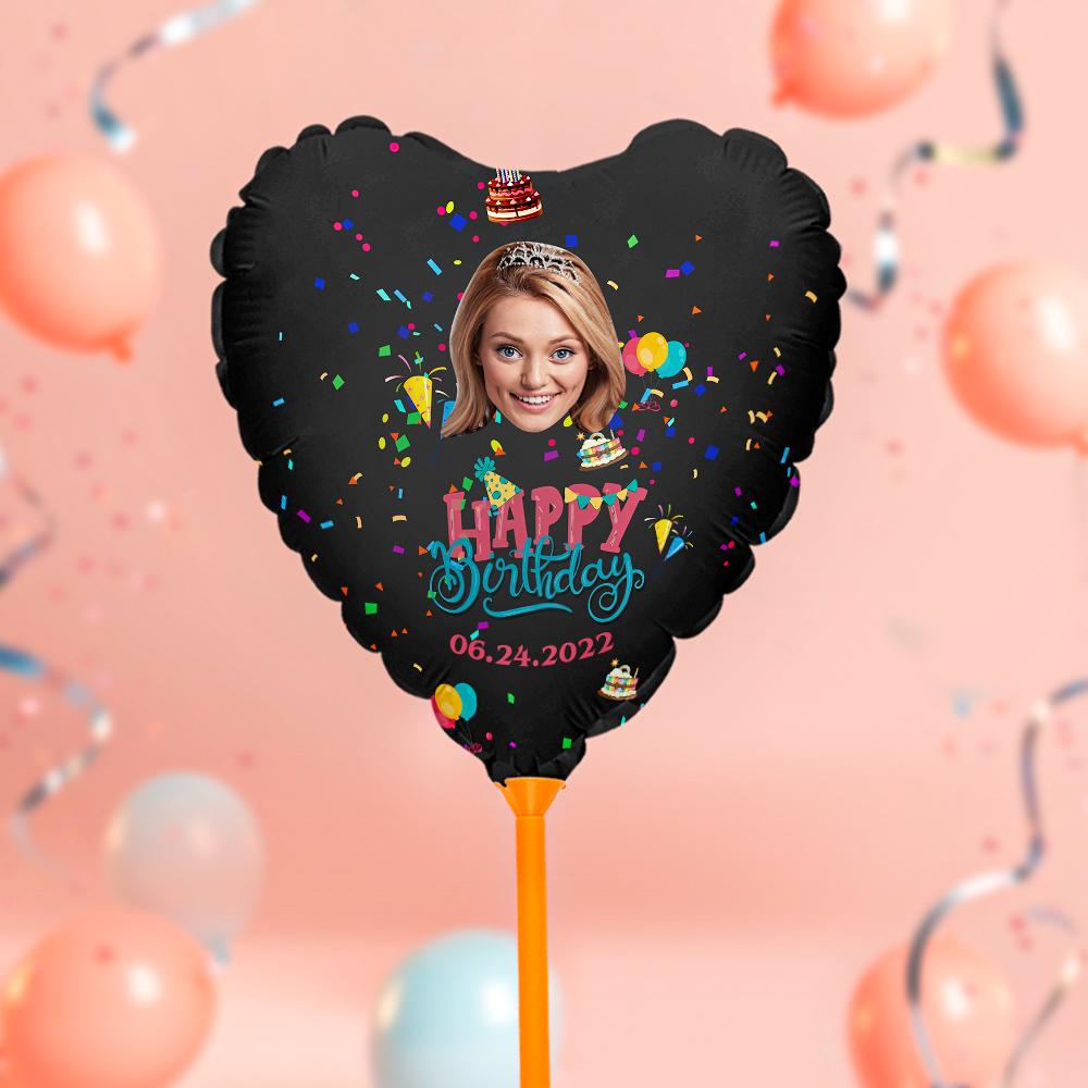 Personalized Photo Happy Birthday Balloons for Birthday Party Decoration Supplies