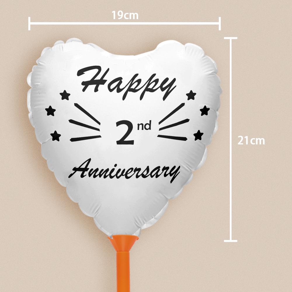 Custom Happy Anniversary Balloons For Anniversary Party Decorations