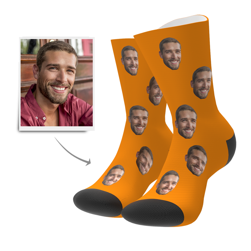 Custom Face Socks Personalized Photo Sock