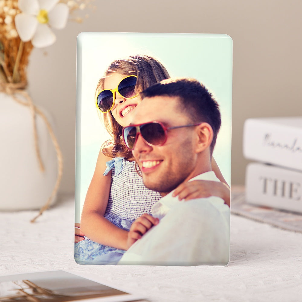 Custom Acrylic Block Photo Frame Desktop Picture Frame Plaque