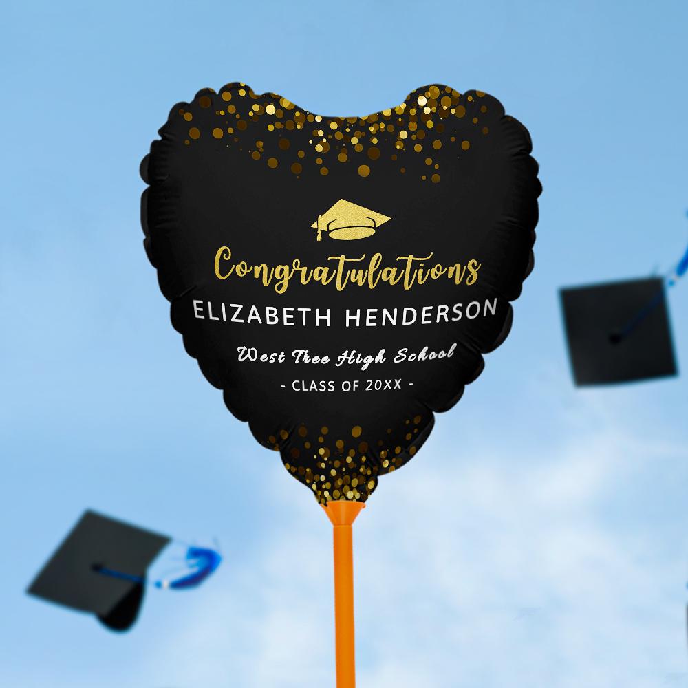 Custom Congratulations Balloons Class of 2022 Graduation Party Balloon Decoration