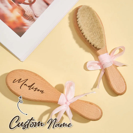 Personalized Baby Hairbrush Custom Comb Baby Shower Gifts