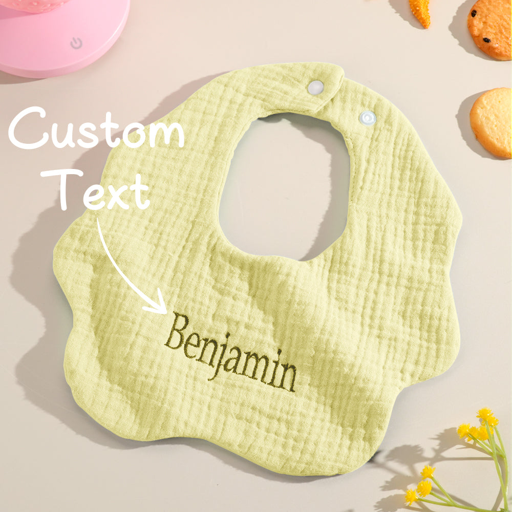 Personalized Baby Bib with Embroidered Name Gifts for Baby