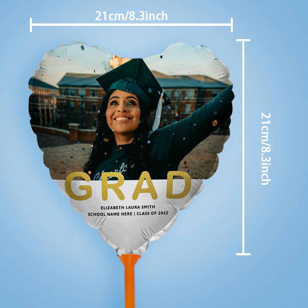 Personalized Graduation Balloon Class Party Decoration Balloons