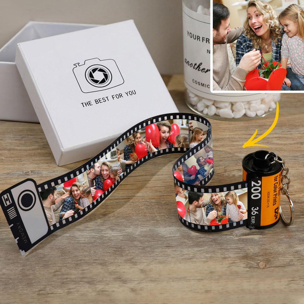 Custom Camera Film Roll Keychain