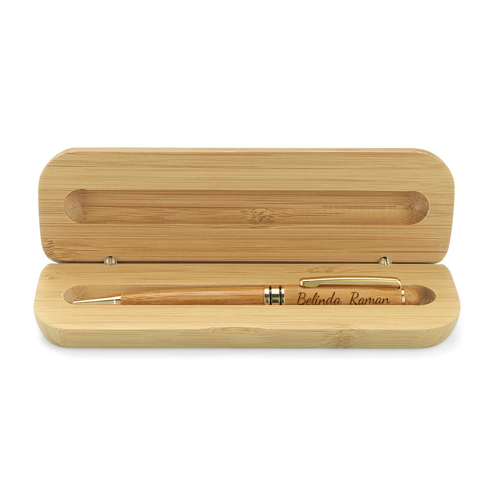 Personalized Wood Pen Set Engraved Pen Set with Wooden Box Gift for Graduation