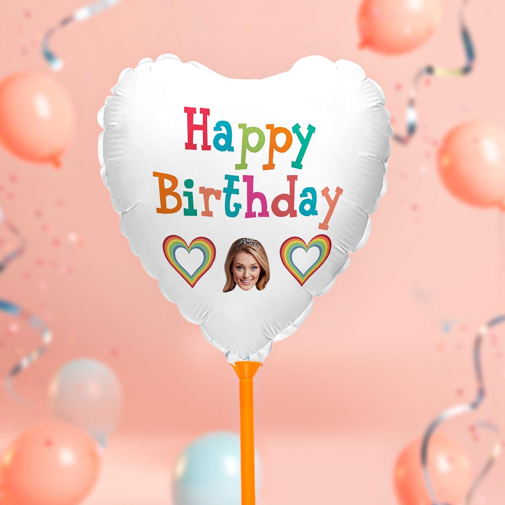 Custom Face Balloons Happy Birthday Balloon Decoration for Birthday Party