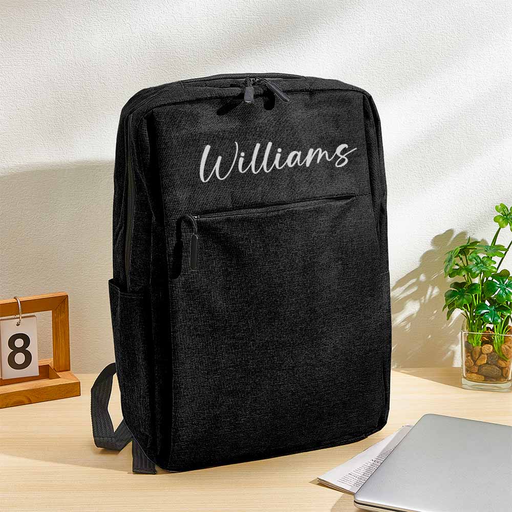 Personalized Name Backpack College School Computer Bag Gift for for Men or Women Fits 15.6 Inch Notebook Back to School Gift