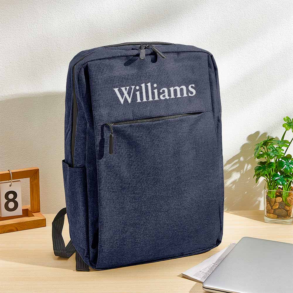 Personalized Name Backpack College School Computer Bag Gift for for Men or Women Fits 15.6 Inch Notebook Back to School Gift