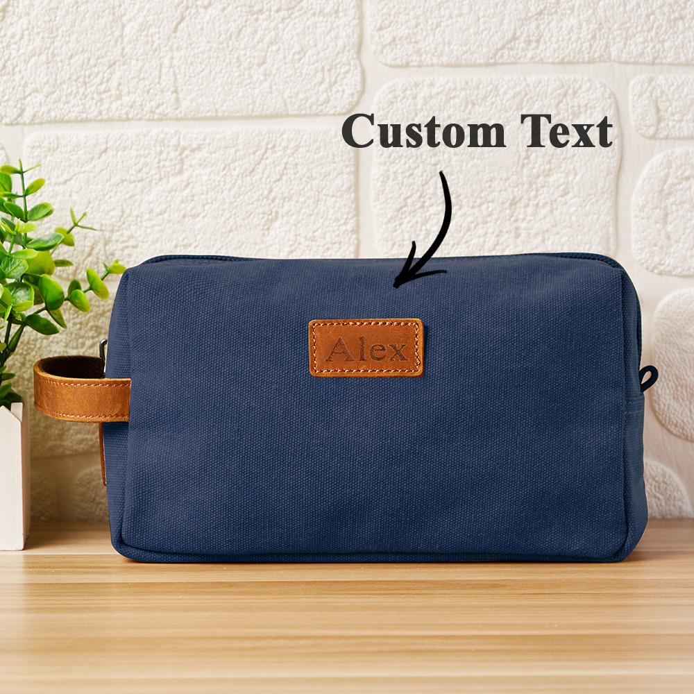 Personalized Engraved Toiletry Bag - Perfect Wedding Gift