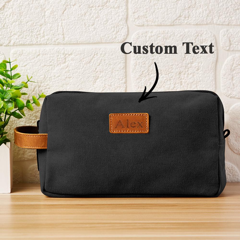 Personalized Engraved Toiletry Bag - Perfect Wedding Gift