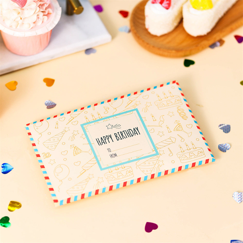 Personalise Surprise Confetti Card Birthday Exploding Box Card Custom Photo 3D Pop-Up Greeting Card