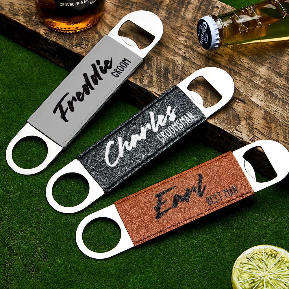 Personalized Bottle Opener Groomsmen Gifts Groomsmen Proposal Best Man Gift